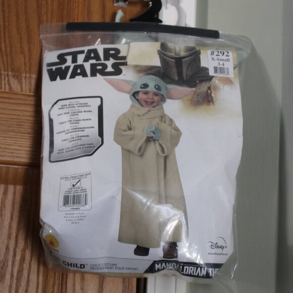 Star Wars The Child Halloween Costume XS 3-4 Years Child Grogu - Picture 1 of 15